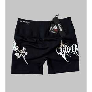 Civil Regime Skull Kell Seamless Scrunch Shorts  Women’s Large NWT